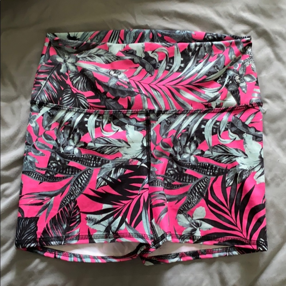 High waisted workout shorts